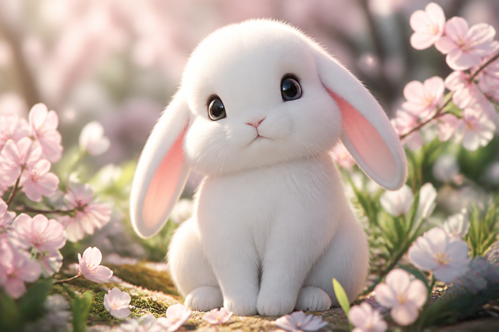 cute anime bunnu